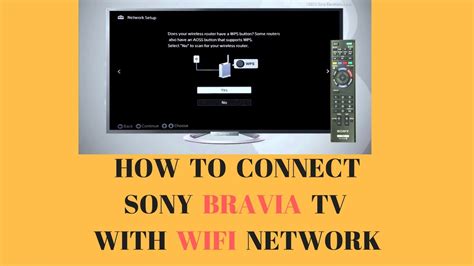 how to hook up sony tv to internet
